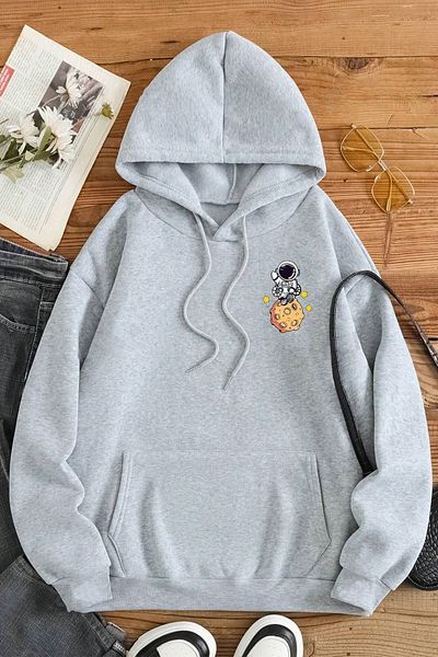 Moda Glo The Galaxy Printed Oversize φούτερ
