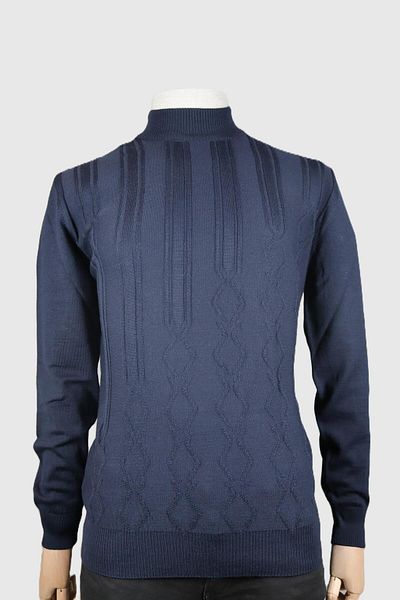 Nehir 244101204   River Y. Fisher Knit Navy Blue