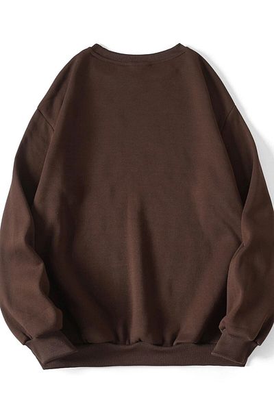 Moda Glo Φούτερ Unisex Los Angeles Navy Blue Oversize