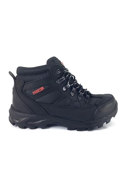 Scooter Yuwu 5538 22kb Water Past Μαύρα παπούτσια Nubuck