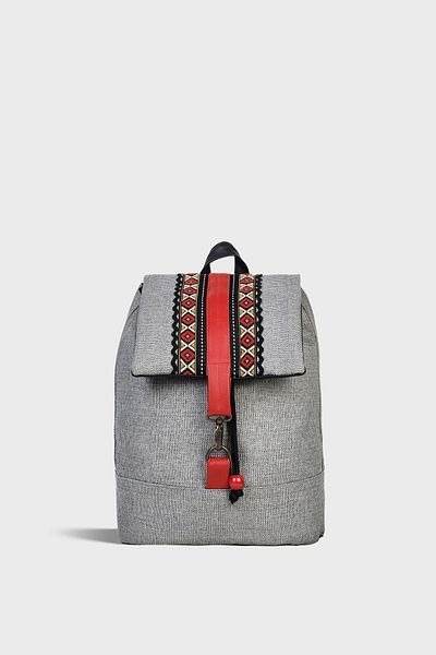 Ayşe Teyze'nin Çantaları Women's Gray Backpack