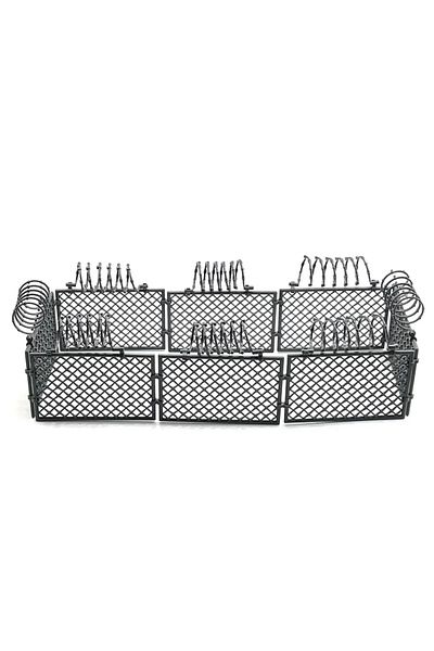 Choice Building blocks MOC building blocks Protective mesh Wire mesh spring military fence War scene DIY...