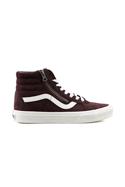 Vans Red Sk8 Hi Reissue Side Zip Women's Casual Shoes - Vn0007Nzdrb1
