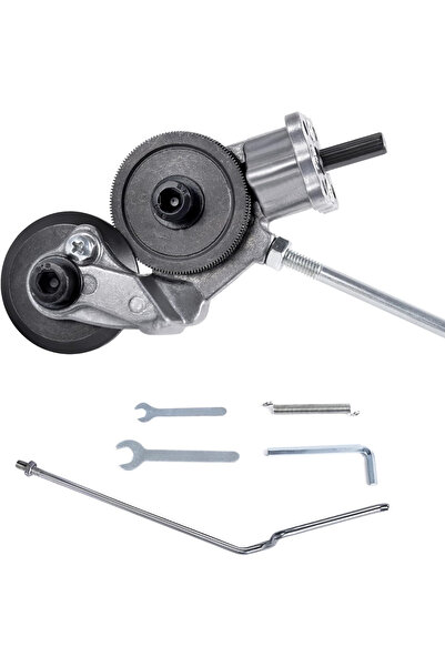 Choice Gray combo Electric Drill Plate Cutter Attachment Metal Double Headed ...