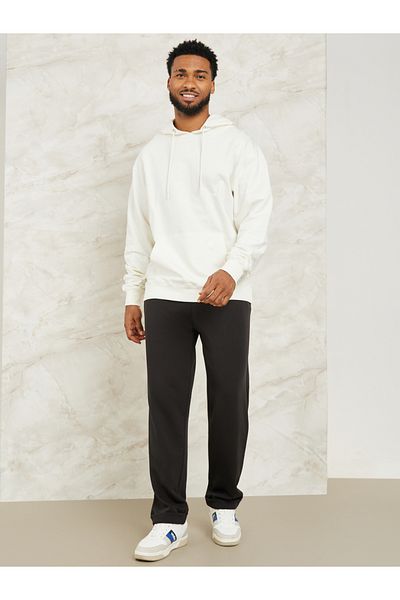 Styli Scuba Knit Relaxed Fit Turn Up Pants