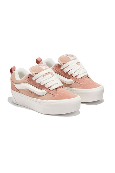 Vans Pink Knu Stack Women's Casual Shoes - Vn000Cp6Ocı1