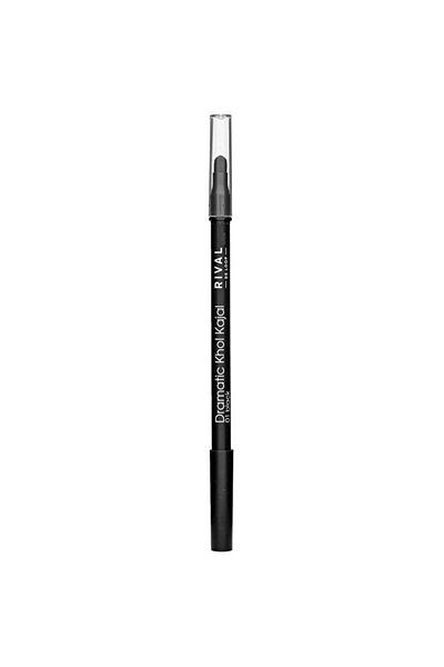 Rival De Loop Black Khol Kajal Eye Pencil - No:01
