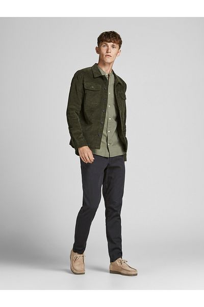 Rebel Mid Rise Slim Fit Pants with Pockets