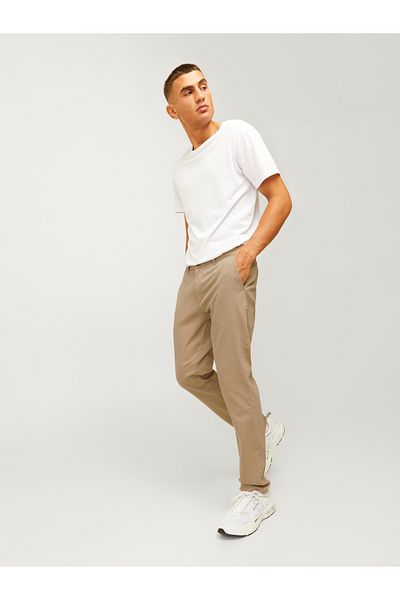 Rebel Mid Rise Slim Fit Pants with Pockets
