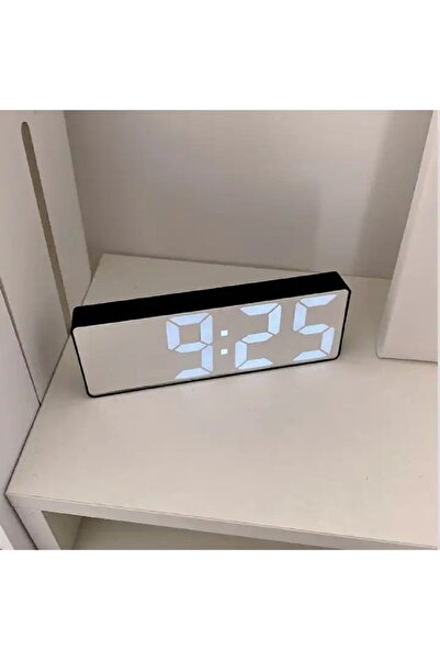 nilss 2021 Termometre Alarm Takvimli Led Dijital Masa Saati