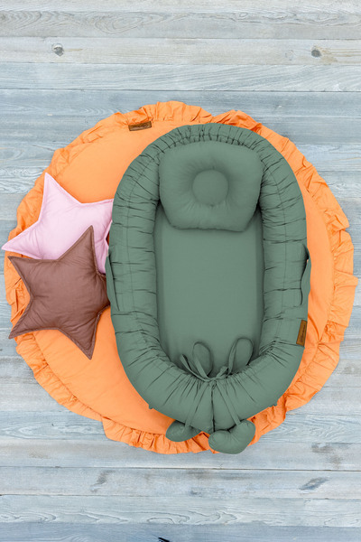 mordesign Ergonomic Design Babynest Orthopedic Baby Bed - Mother's Side, Morremix Series