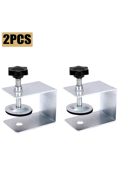 LIXIU Stainless Steel Woodworking Jig Cabinet Tool Home Furniture Steel Drawer Front Installation Clamps D