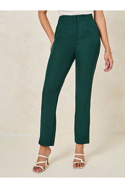 Styli بنطال مدبب مرتفع الارتفاع بطول الكاحل