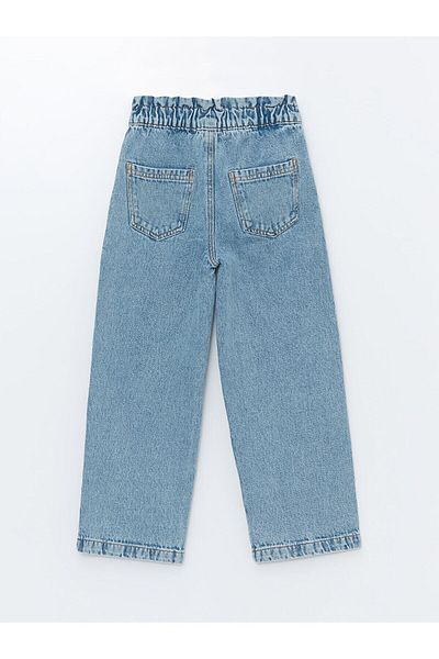 LC Waikiki Pantaloni de jeans pentru fete cu talie elastică Lcwk