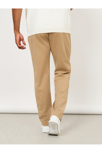 Styli Front Pintuck Knit Trousers