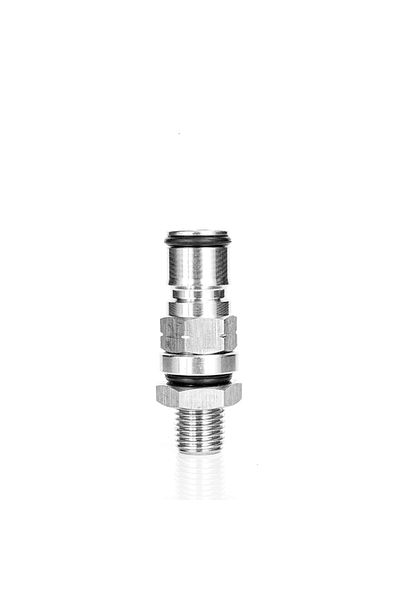 Choice Gas Homebrew 19/32-18"unf Ball Lock Post 1/4 Inch Thread Bulkhead Assembly Bsp Hex Nipple Gas Ball L