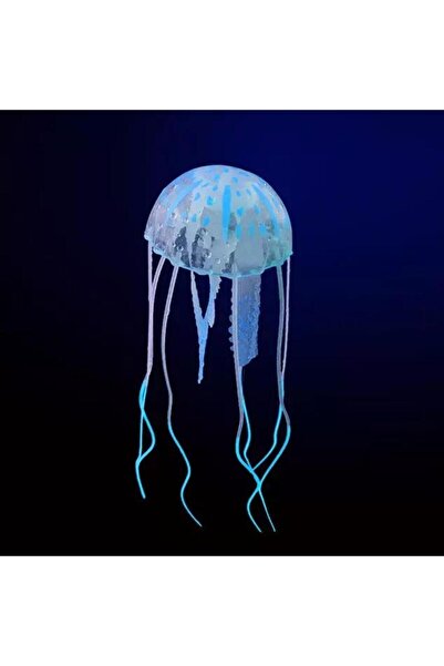Choice Blue Artificial Swim Luminous Jellyfish Aquarium Decoration Fish Tank ...