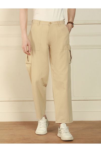 Dennis Lingo By Styli Relaxed Fit Cotton Lycra Stretchable Trousers