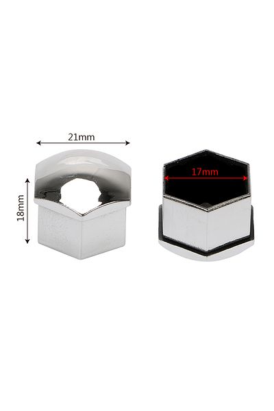 Choice Bolt Rims Protection Car Wheel Nut Caps 20Pcs 17mm Special Socket Auto Hub Screw Cover Exterior D...