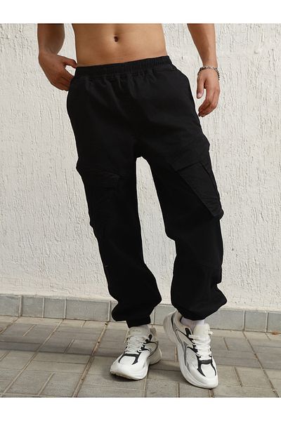 Hubberholme By Styli Mid Rise Loose Fit Cargo Pants
