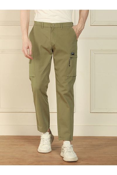 Dennis Lingo By Styli Straight Fit Cotton Lycra Stretchable Trousers