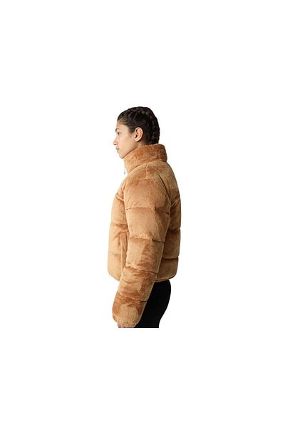 THE NORTH FACE W Versa Velour Nuptse Women's Outdoor Coat - 600 Padded Goose Feather (Brown) Nf0A84F9I0J1