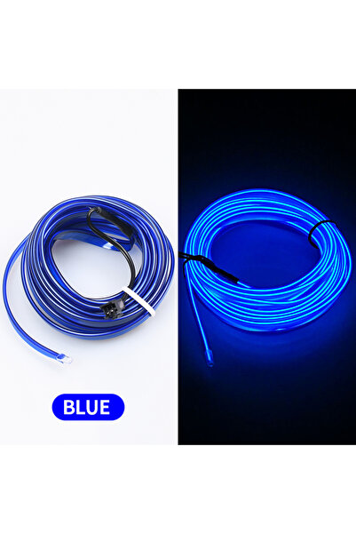 Choice Blue 5M Fiber Optic Car Interior Decorative Ambient Light LED Flexible...