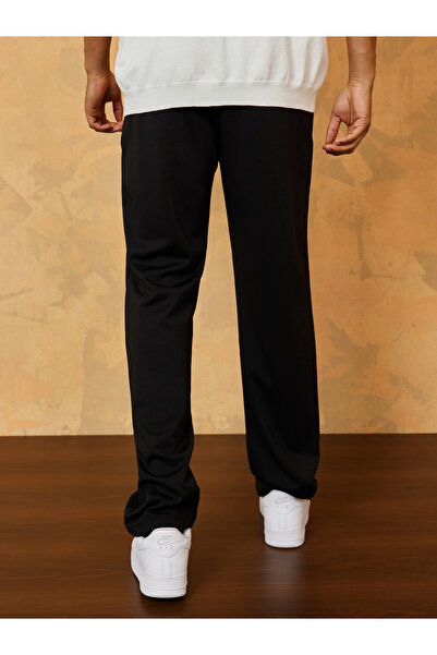 Styli Front Pintuck Knit Relax Fit Pants