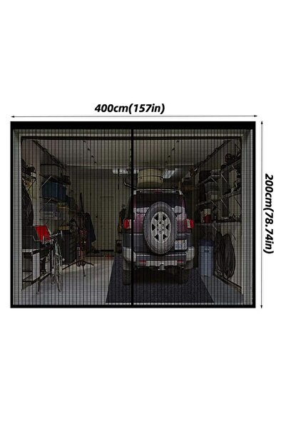 Choice شبكة حماية من الحشرات والطيور سوداء اللون، مقاس 400 × 200 سم، مناسبة ل...