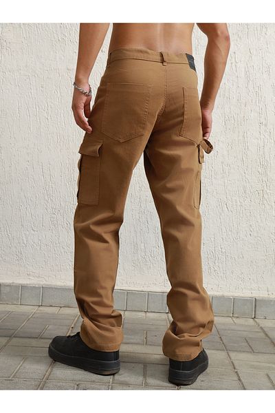 Hubberholme By Styli Slim Fit Mid Rise Cargo Pants