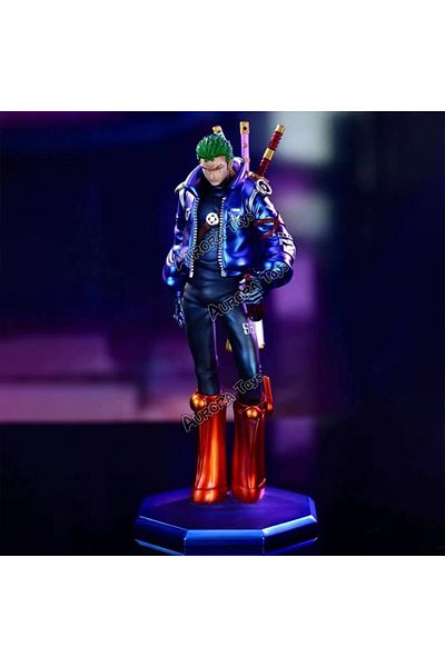 Choice Zoro 9.44in/24cm Anime One Piece Figure Egghead Zoro Figure Pvc Action Figures Collection Model Toys