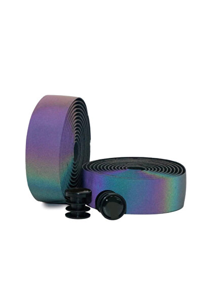 Choice 009 شريط مقود دراجة طريق لامع لامع خطوط مقود دراجة جبلية عاكسة للضوء م...