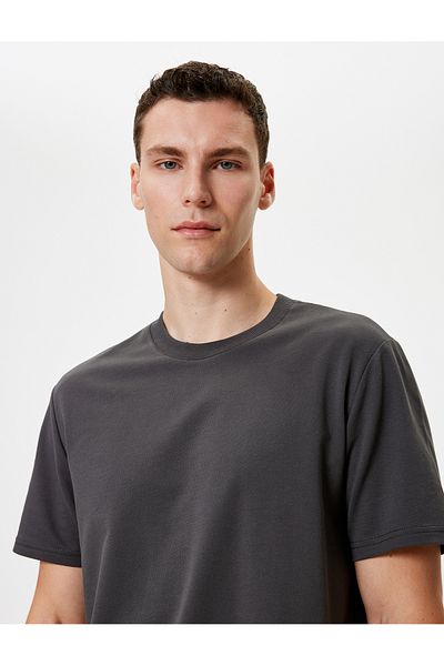 Koton Crew Neck Basic Cotton Short Sleeve T-Shirt
