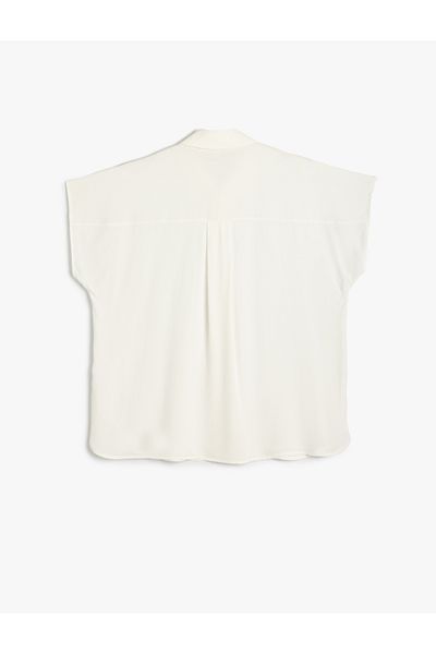 Koton Viscous Cap Sleeve Shirt