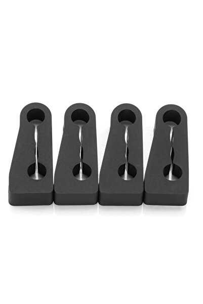 Choice black Car Door Lock Striker Buffer Damping Deaf Seal Pad Deadener Quiet Noise Stopper For Peugeot 30