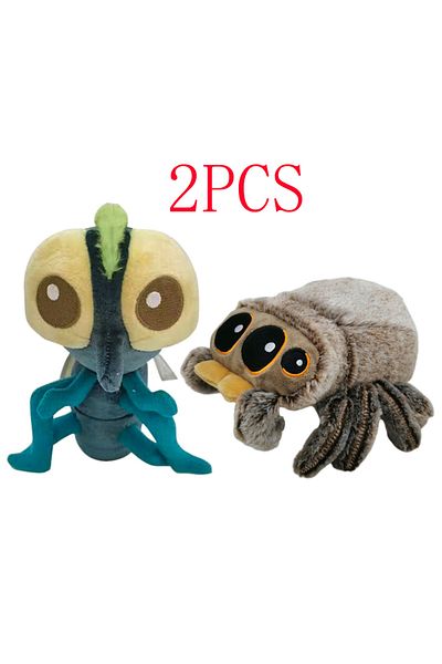 Choice 2PCS Cute Little Spider Little flyBaby Soft Plush Toys Cartoon Animal Movie Peripheral Dolls Toy for