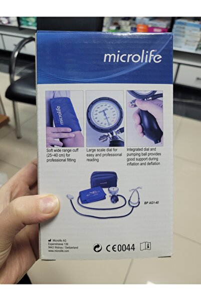 Microlife manşonlu tansiyon aleti