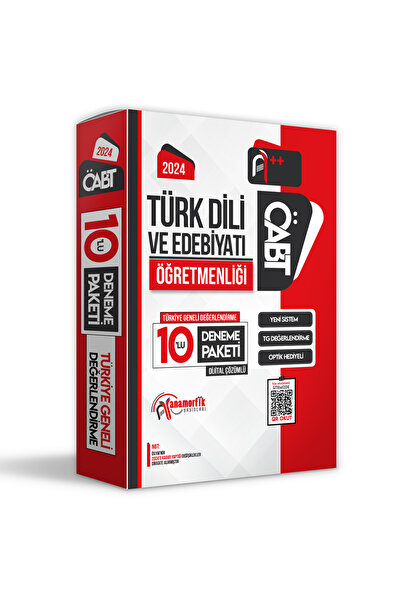 Anamorfik Yayınları 2024 Öabt Türk Dili Ve Edebiyatı Öğretmenliği 10lu Çözüml...