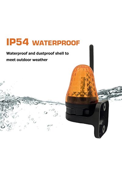 Choice Universal 12V 24V 220V Outdoor LED Signal Alarm Light Strobe Flashing Light Wall Mount Emergency ...