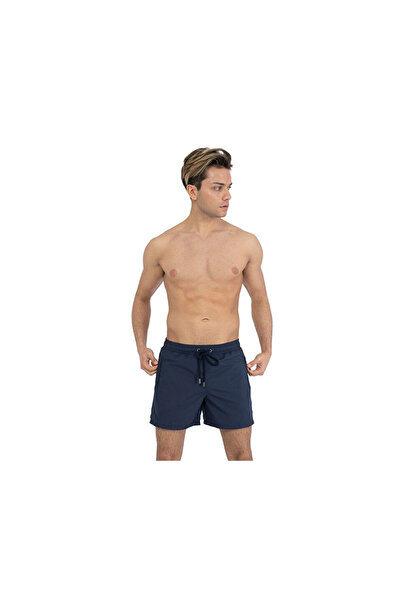 Miami Beach Navy Blue 301 Duz Men's Shorts - Blue Men's Shorts Swimsuit