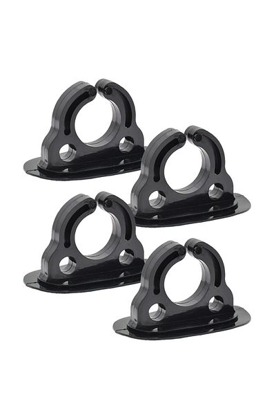 Choice 4pcs 2/4 Pcs Paddle Storage Holder Plastic Rubber Boat Paddle Holder Clips Oar Keeper For Kayaks Can