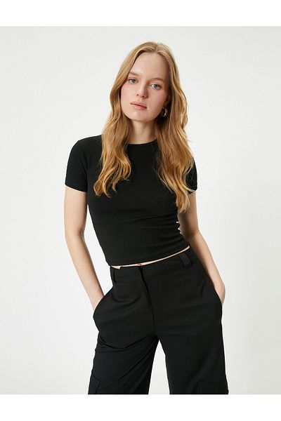 Koton Tricou de bază cu gât crew - mânecă scurtă