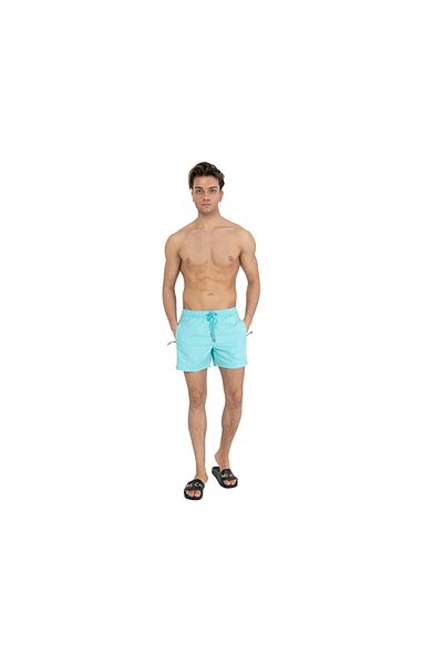 Miami Beach Blue Men's Shorts Swimsuit - 301-Mint-Duz-Men-Sort