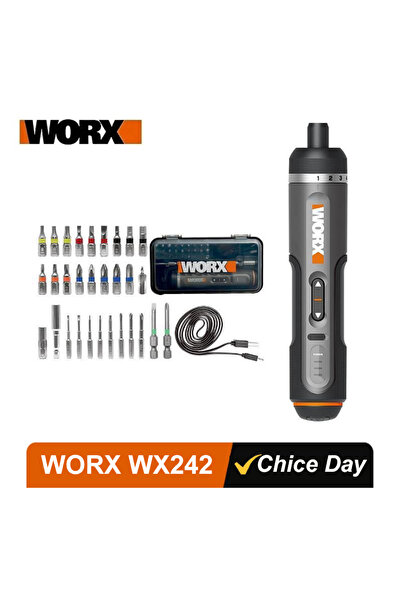Mijia WX242 WORX WX242 4V Electrical Screwdriver Set Smart Cordless Electric Screwdrivers USB Rechargeable