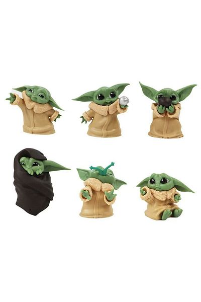Choice Yodadarth01 6pcs Star Wars Toy Master Baby Yoda Darth Pvc Action Figure Anime Figures Collection Dol