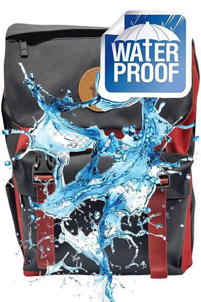 Uniquerrs Rucsac unisex impermeabil pentru utilizare zilnică