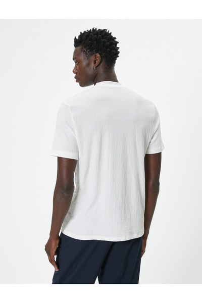 Koton Basic Tişört Bisiklet Yaka Kısa Kollu