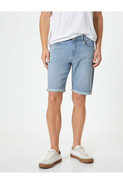 Koton Джинси-бермуди зі складками та кишенями