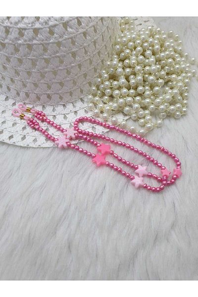 HAPPY HANDMADE Pink Chain Girl's Glasses Gift