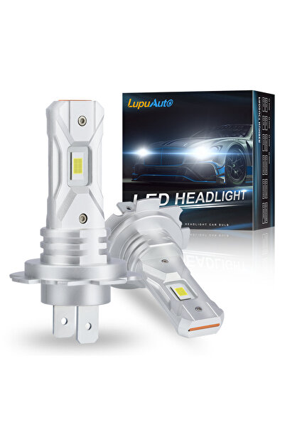 Choice H7 6500K Super Bright 1pair/2x 12V Car LED H7 LED Headlight Bulb Mini Wireless 20000LM 6500K CSP for